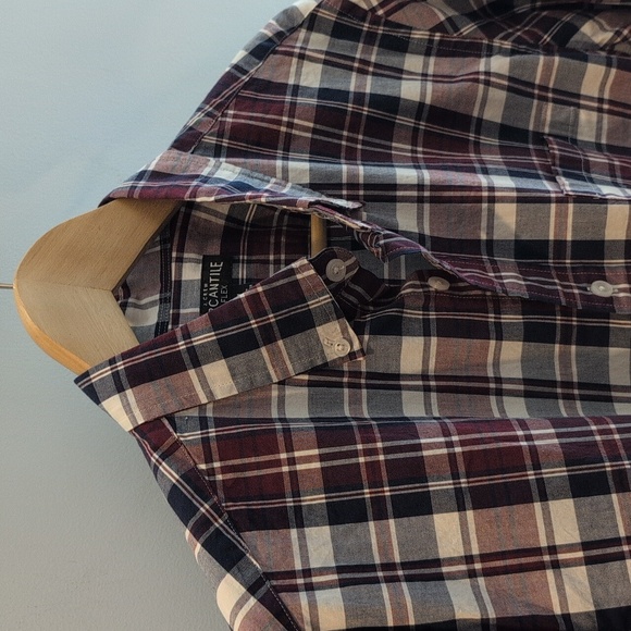 J. Crew Men's Mercantile Flex Long Sleeve Button Down Plaid Shirt Style #J5304 - Picture 6 of 14